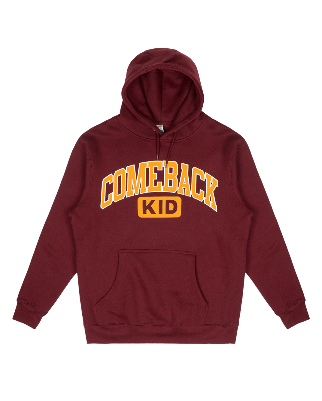 Varsity Pullover Hoodie (Burgundy)