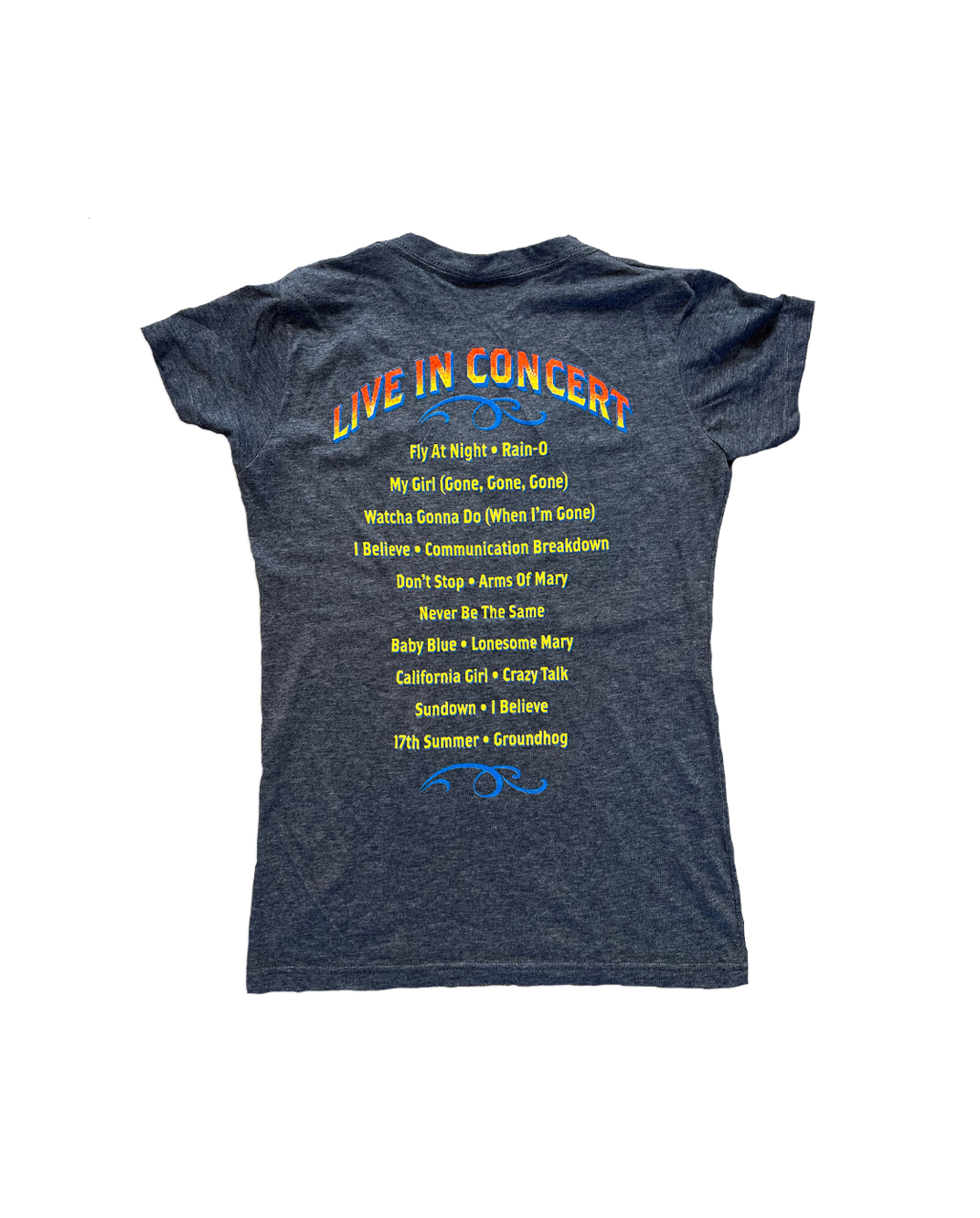 Logo Ladies V-Neck (Graphite Heather)