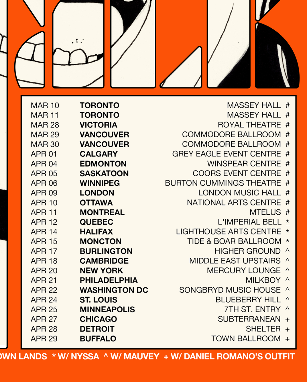 Tour Poster