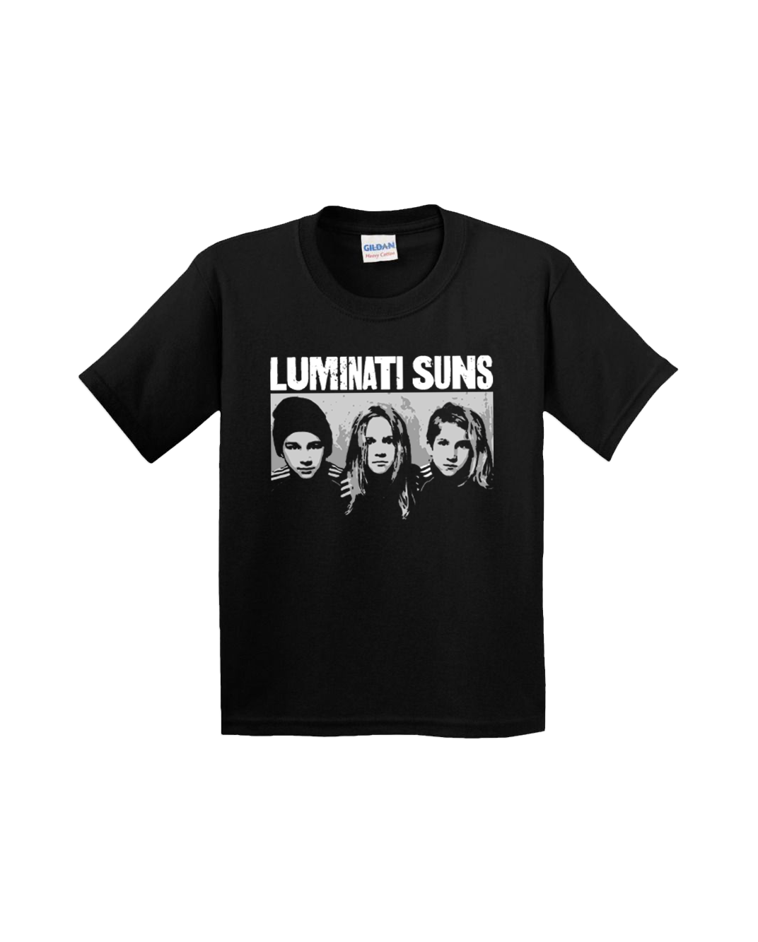 Abstract Faces Youth Tee
