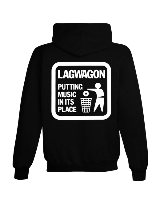 Putting Music In Its Place Pullover Hoodie