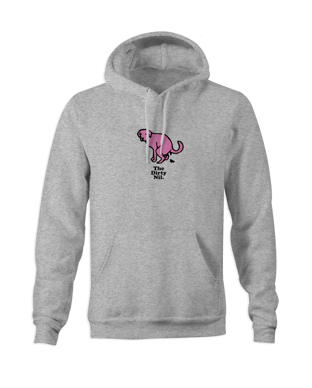 Pooper Pullover Hoodie (Athletic Grey)