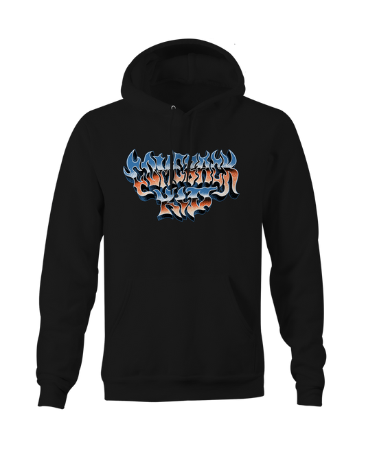 Metal Chrome Pullover Hoodie