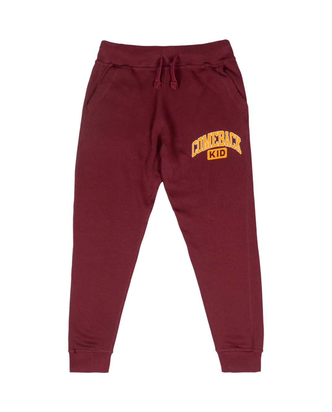 Varsity Sweatpants (Burgundy)