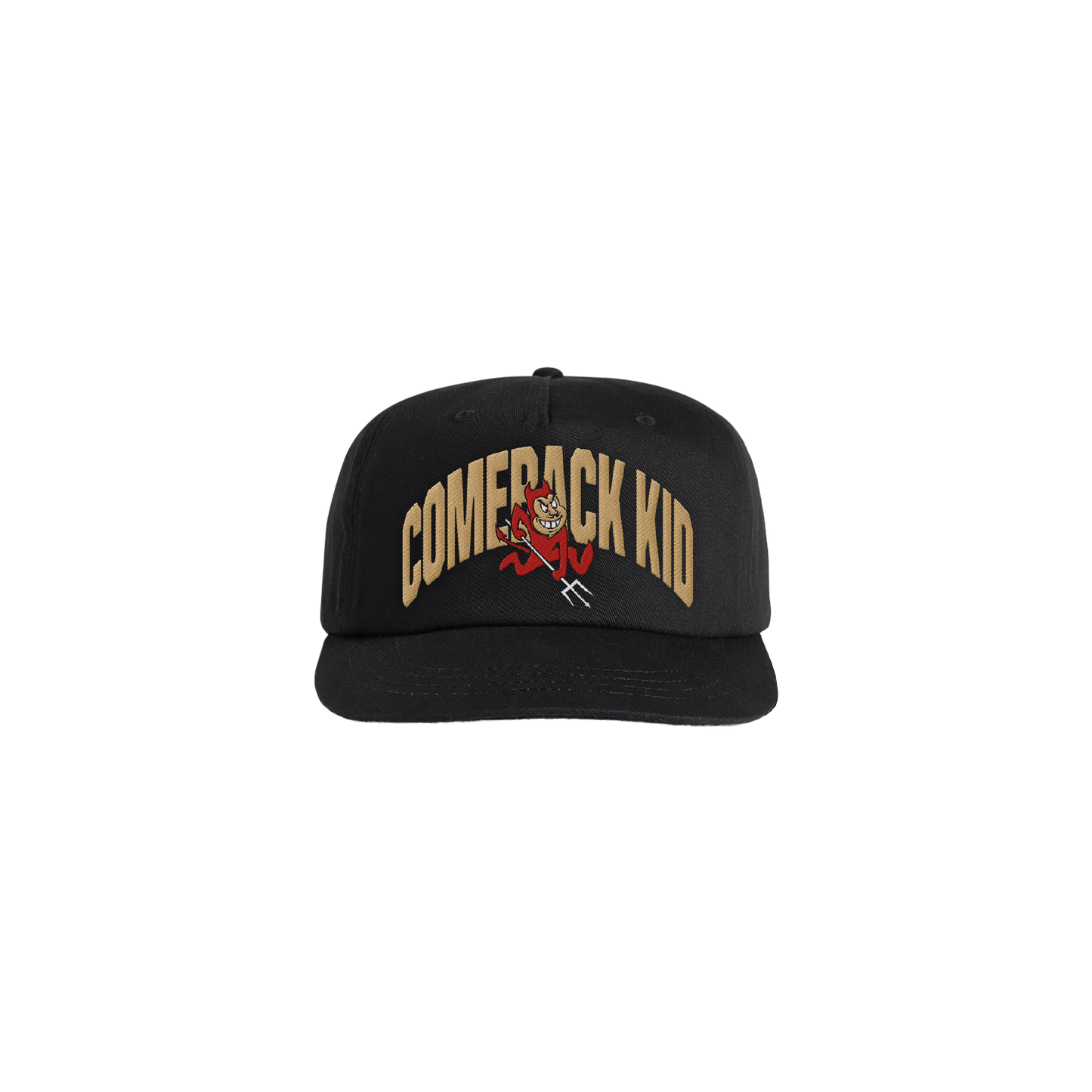 Devil Snapback Hat (Black)