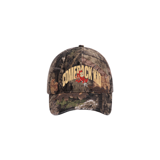 Devil Snapback Hat (Camo)