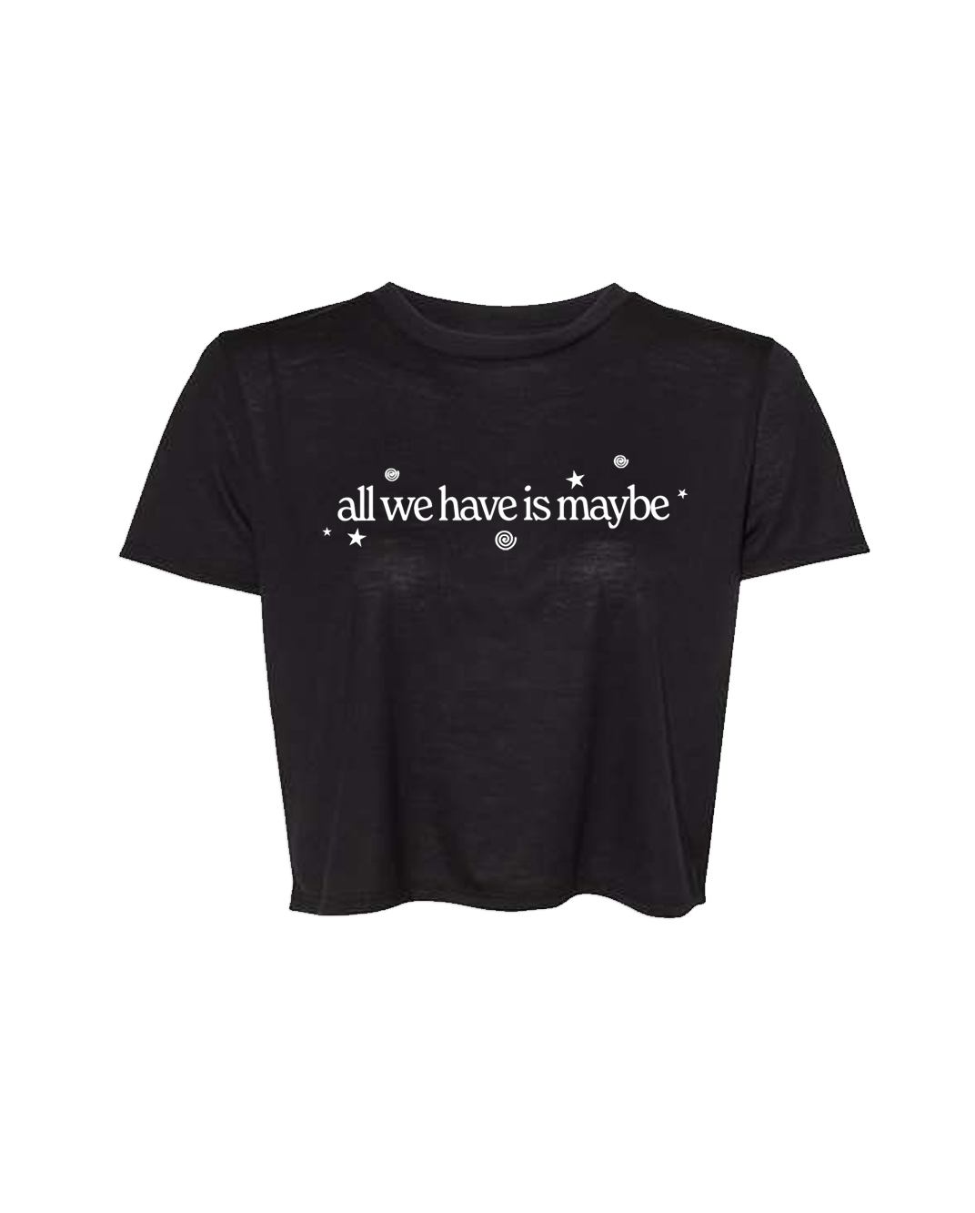 Maybe Crop Tee