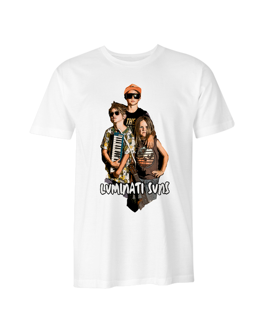 Band Photo Youth Tee (White)