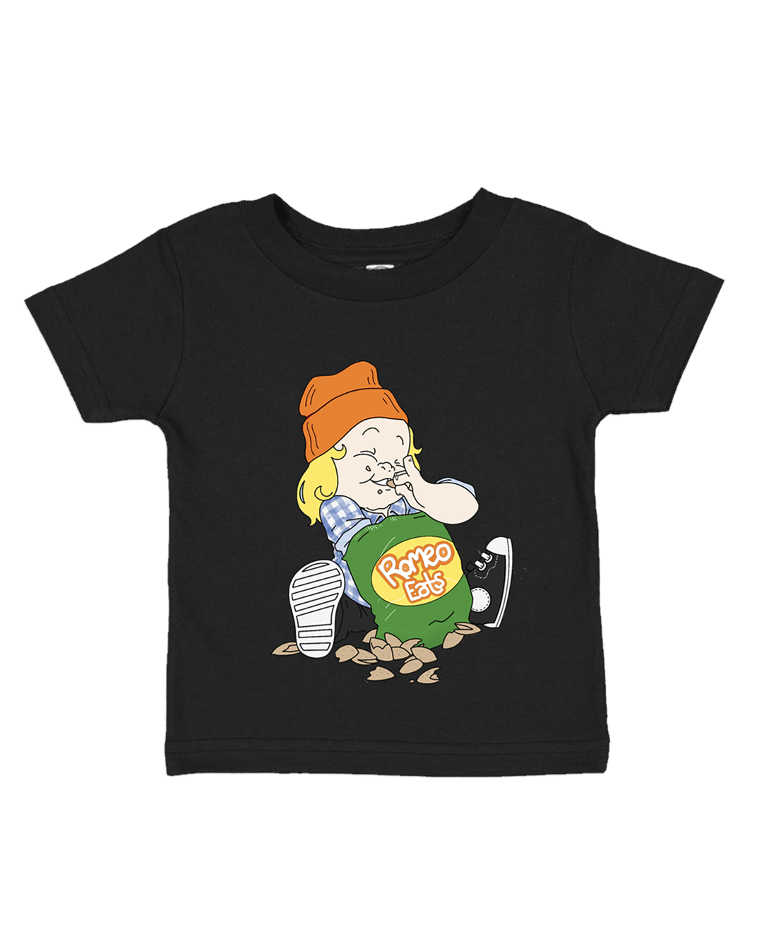 Romeo Eats Almonds Toddler Tee