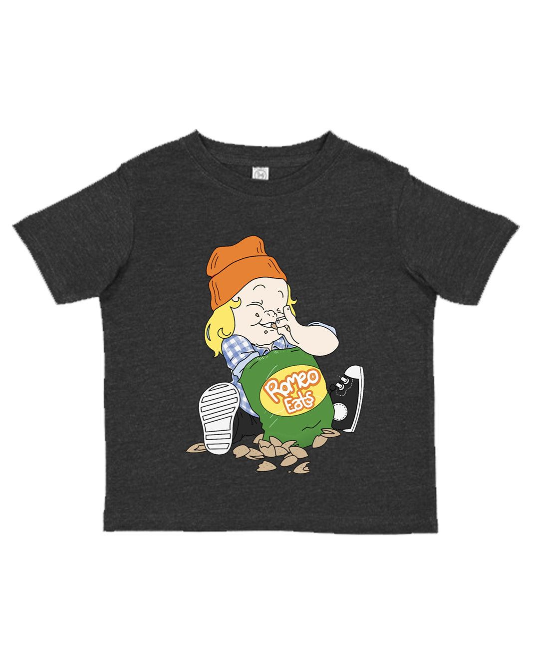 Romeo Eats Almonds Toddler Tee