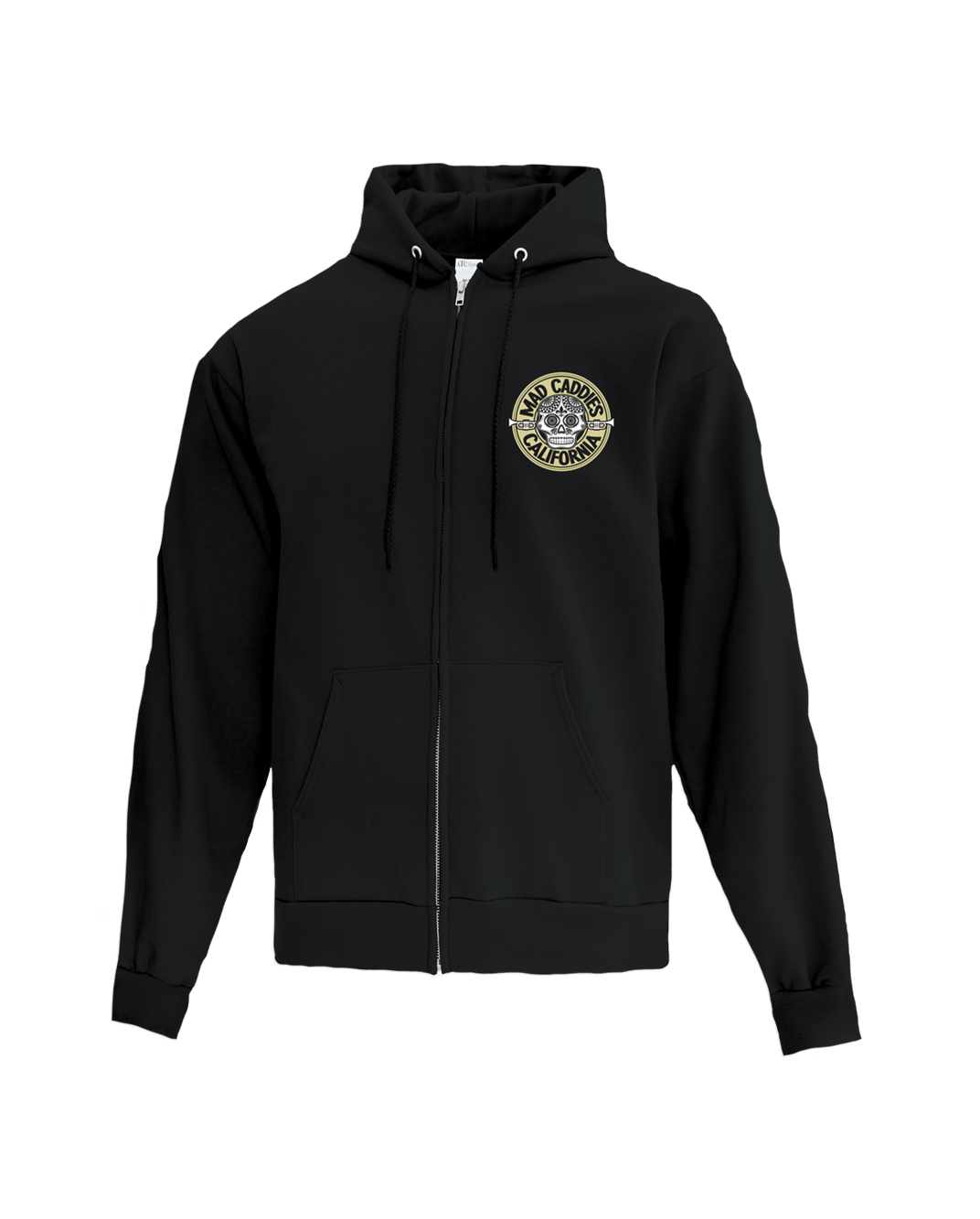 Sugar Skull Zip-Up Hoodie