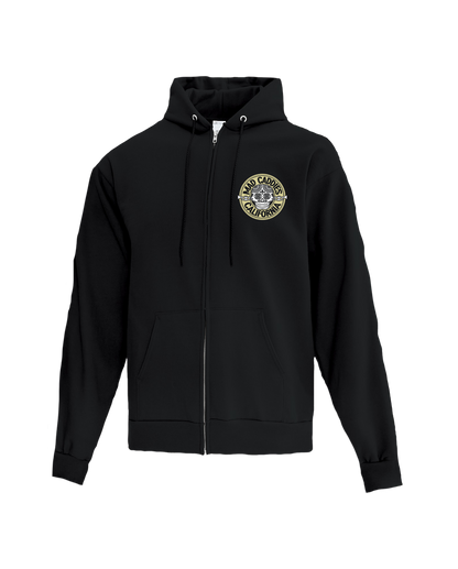 Sugar Skull Zip-Up Hoodie