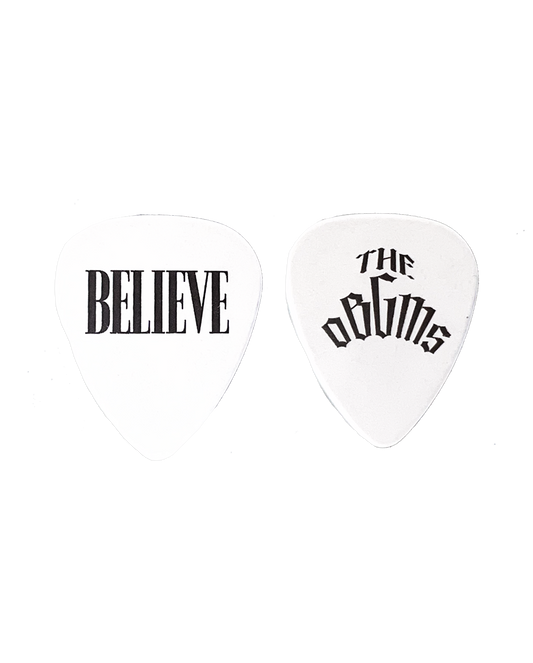 Believe Guitar Pick Pack (White)