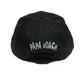 Silver Blackout Snapback Hat