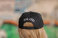 Silver Blackout Snapback Hat