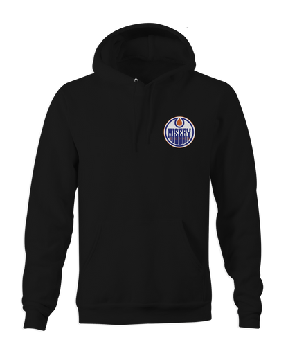 Oil Pullover Hoodie (Black)