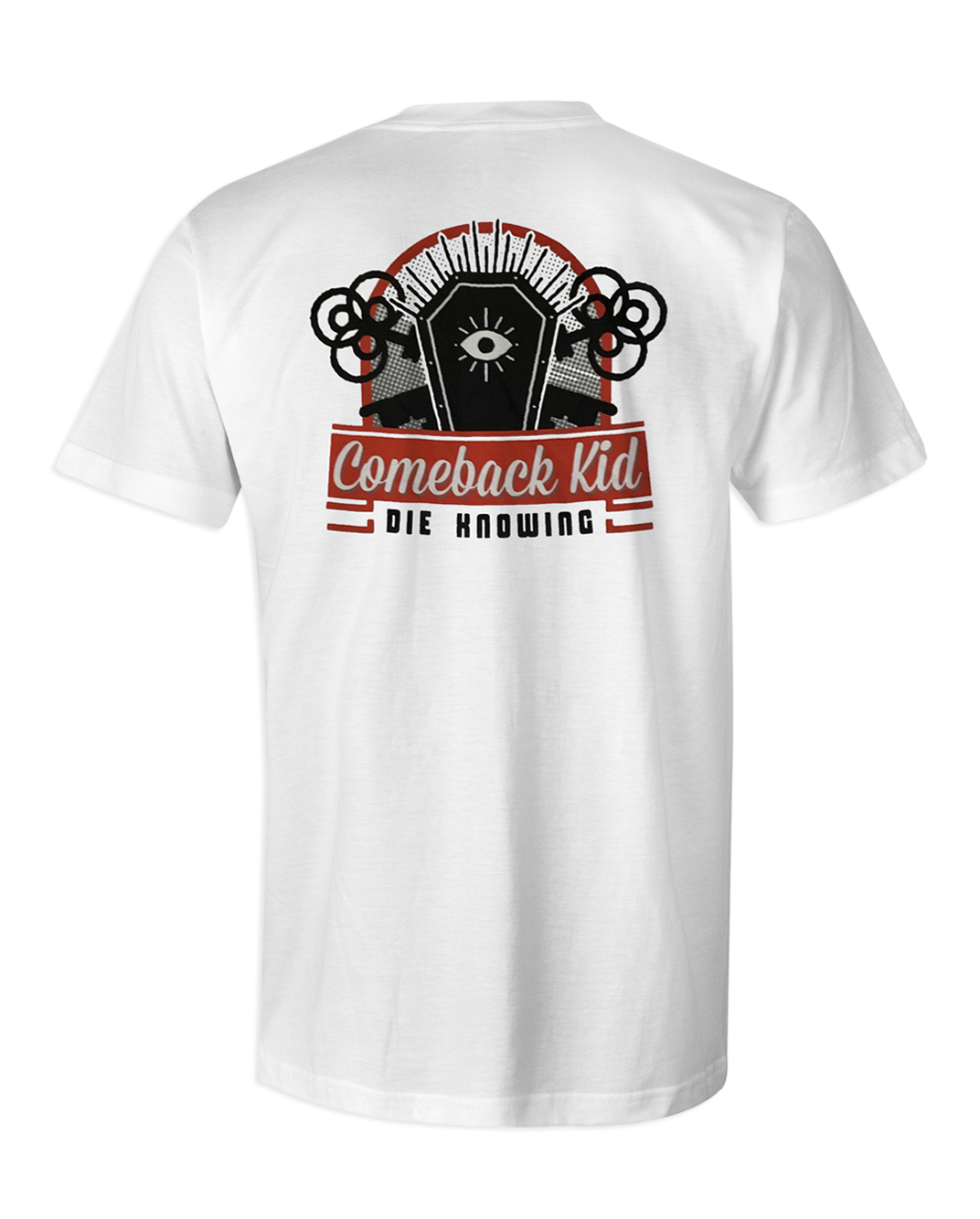 Comeback Kid White Coffin T-Shirt