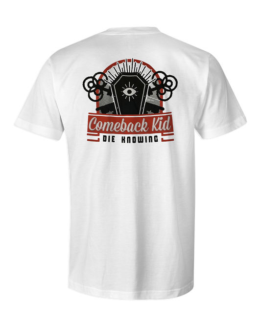 Comeback Kid White Coffin T-Shirt