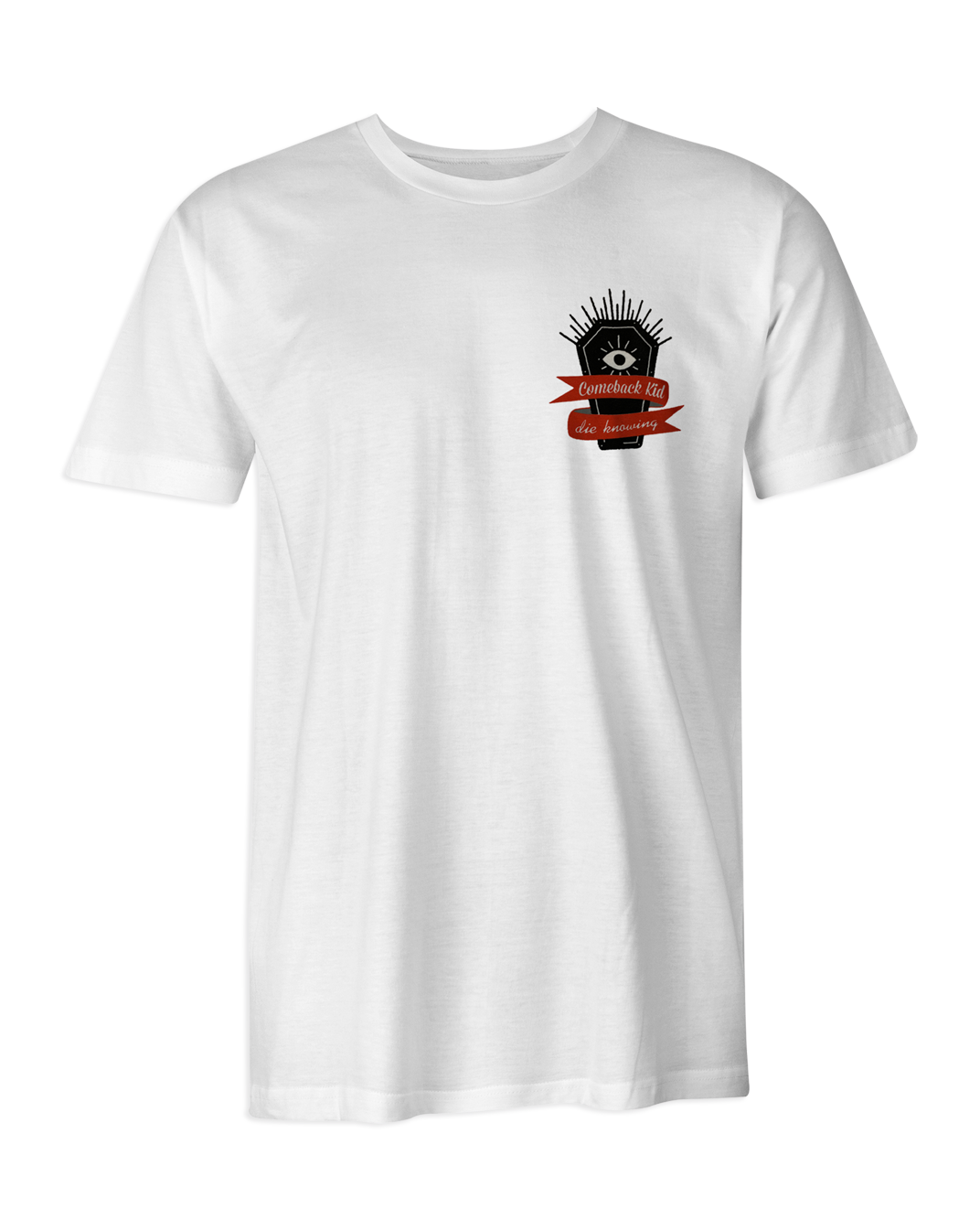 Comeback Kid White Coffin T-Shirt
