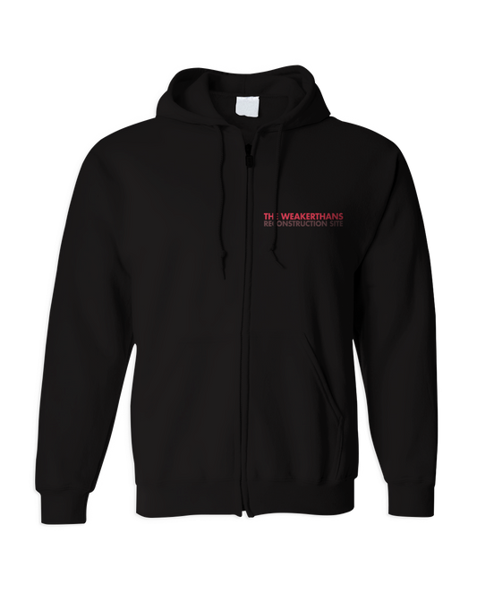 Reconstruction Site Zip-Up Hoodie